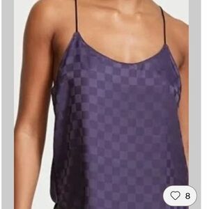 Victoria's Secret Purple Satin Cami